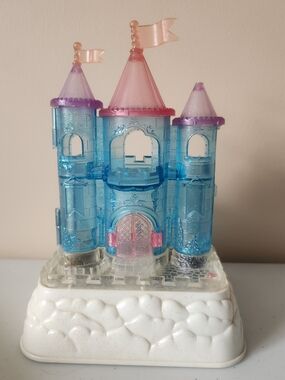 Vintage Polly Pocket Style Light-Up Castle Blue Box Tiny Dreams 90s Toy